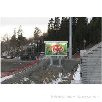 P10 Full Color Led Advertising Displays Screen With High Re
